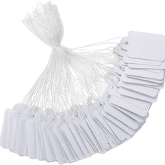 1000pcs Gift Tags with Rope Blank Paper Tag Label