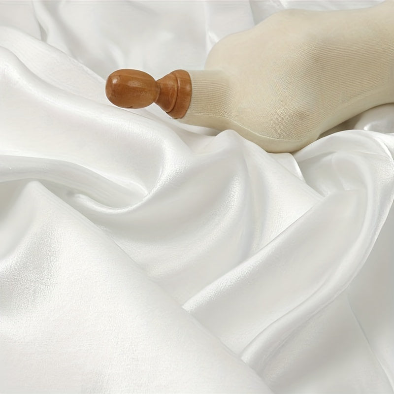1pc Silk Fabric Satin Gradient Fabric DIY Dress Shirt