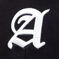 Unisex Breathable Baseball Cap With Letter A Embroidery