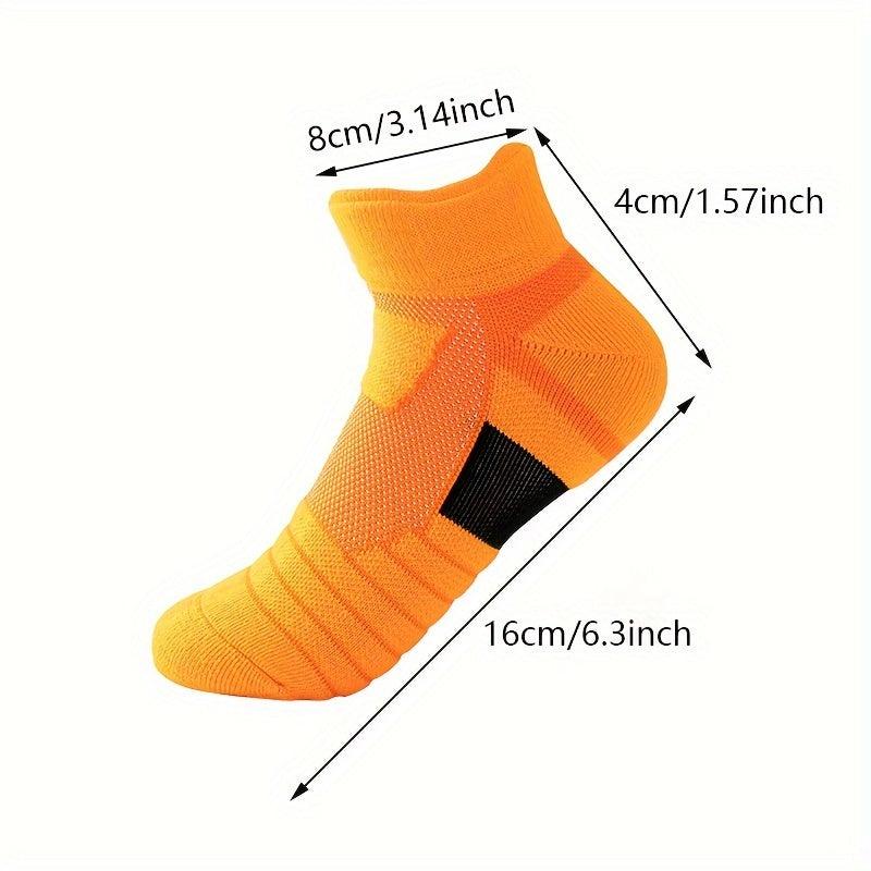 5 Pairs Boy's Boat Socks Sports Casual Short Socks