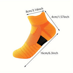 5 Pairs Boy's Boat Socks Sports Casual Short Socks