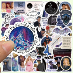 60pcs Sticker Mobile Phone Case Notebook Water Cup Decoration Waterproof Sticker