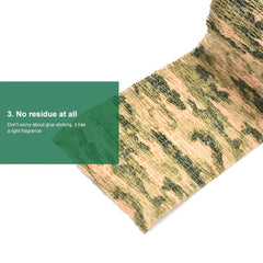Camouflage Self Adhesive Tape for Outdoor Activities