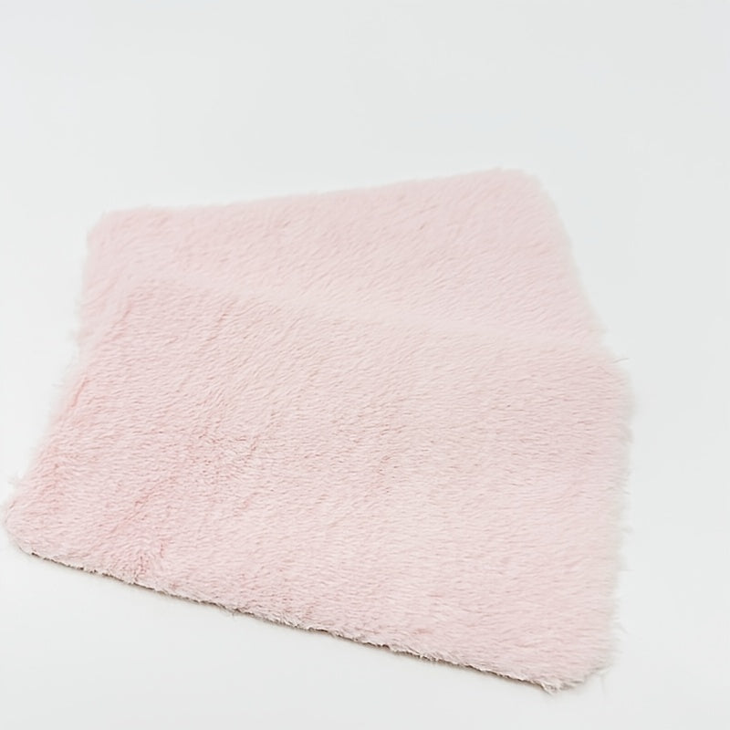2pcs Mini Dollhouse Carpet Microfiber Grey Ivory Pink Ka...