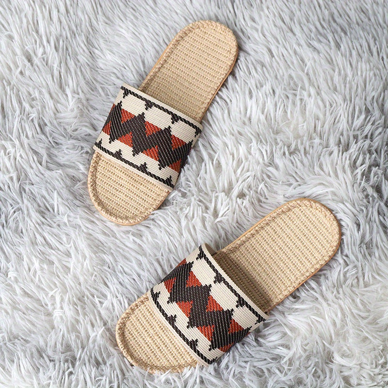 Women's Chevron Slide Shoes Lightweight Absorption Shoes