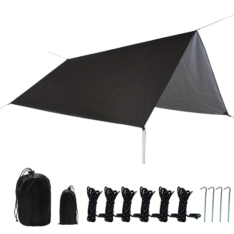Portable Sky Curtain Tent for Outdoor Camping Sunshade and Rainproof