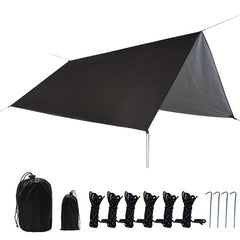 Portable Sky Curtain Tent for Outdoor Camping Sunshade and Rainproof