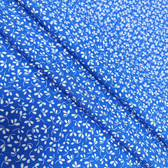 1yd Faux Cotton Fabric for DIY Clothes Pants Dress Quilt, Cut Size