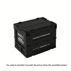 Green Foldable Storage Box for Car Trunk and Home Garage 36cm