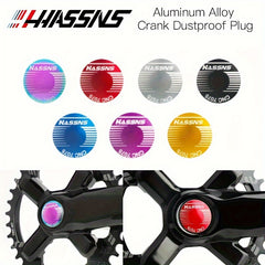 1PC Mountain Bike Dust Proof Cover Hollow Integrated Sprocket Crank Cover