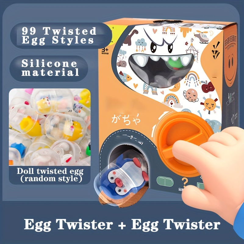 Kids' Egg Machine Toy Mini Figurine Boy Girl Birthday Gift