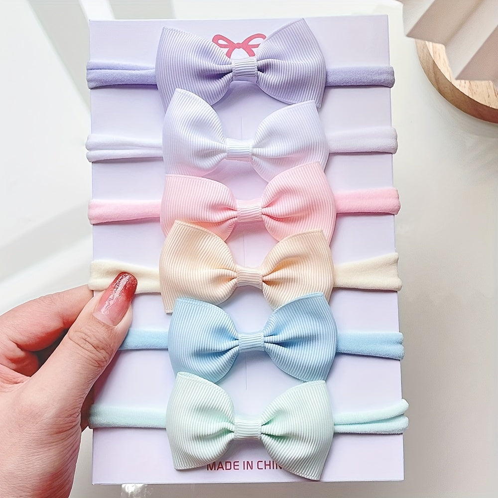Baby Girls Bowknot Sweet Headband Hairband Hair Accessories