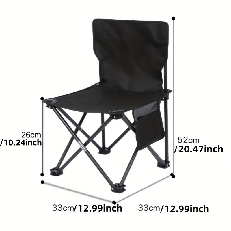 Lightweight Folding Camping Chair for Fishing, Picnics & Outdoors
