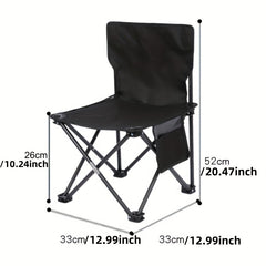 Lightweight Folding Camping Chair for Fishing, Picnics & Outdoors