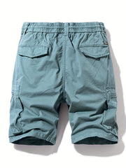 Men's Zip Pocket Outdoor Shorts for Summer Workouts