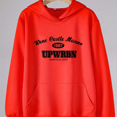 Girls UPWRBN Graphic Long Sleeve Hooded Sweatshirt Top Pullover
