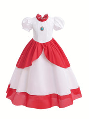 Girls Princess Dress Costume Cosplay Performance Costume Kids Clothing