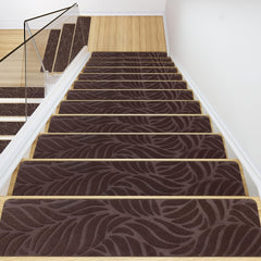 Non Slip Stair Mats Runners Treads For Indoor Wooden Steps