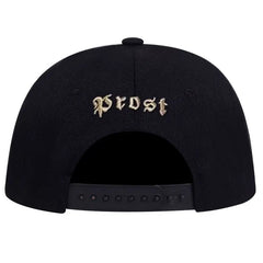 Embroidered Men's Hip Hop Flat Brim Baseball Cap