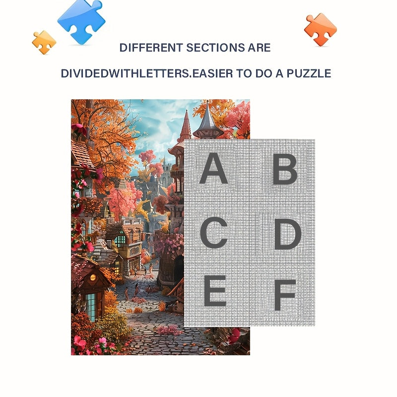 Challenging Puzzle Tapestry Adult Puzzle Complex Cut Cardboard Mat