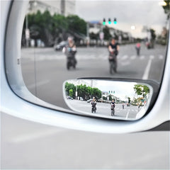 Adjustable 360 Wide Angle Convex Blind Spot Mirrors for Safe Parking