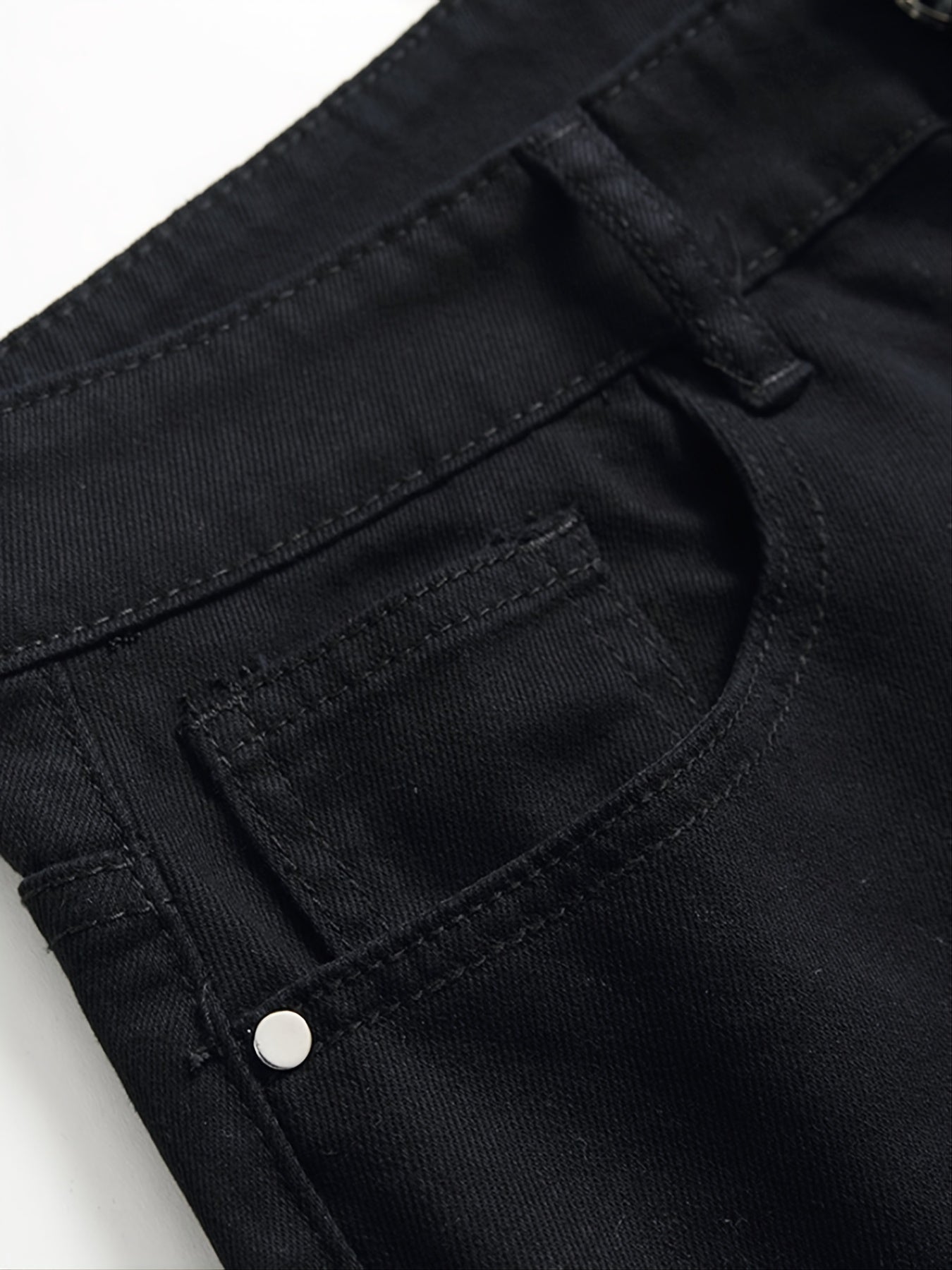 Men's Slim Fit Ripped Distressed Stretch Jeans