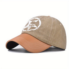 Classic Star Embroidery Baseball Cap 3D Unisex Dad Hat