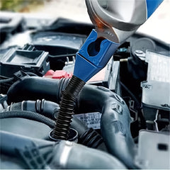 6PCS Flexible Draining Tool Snap Universal Plastic Clasp Convenient Funnels