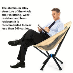 Outdoor Folding Chair with Umbrella for Fishing Camping
