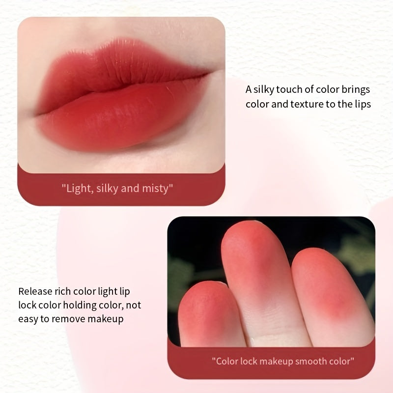 Hydrating Matte Velvet Lipstick Brightening Stiletto Lipstick