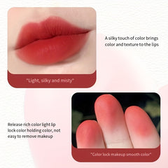 Hydrating Matte Velvet Lipstick Brightening Stiletto Lipstick