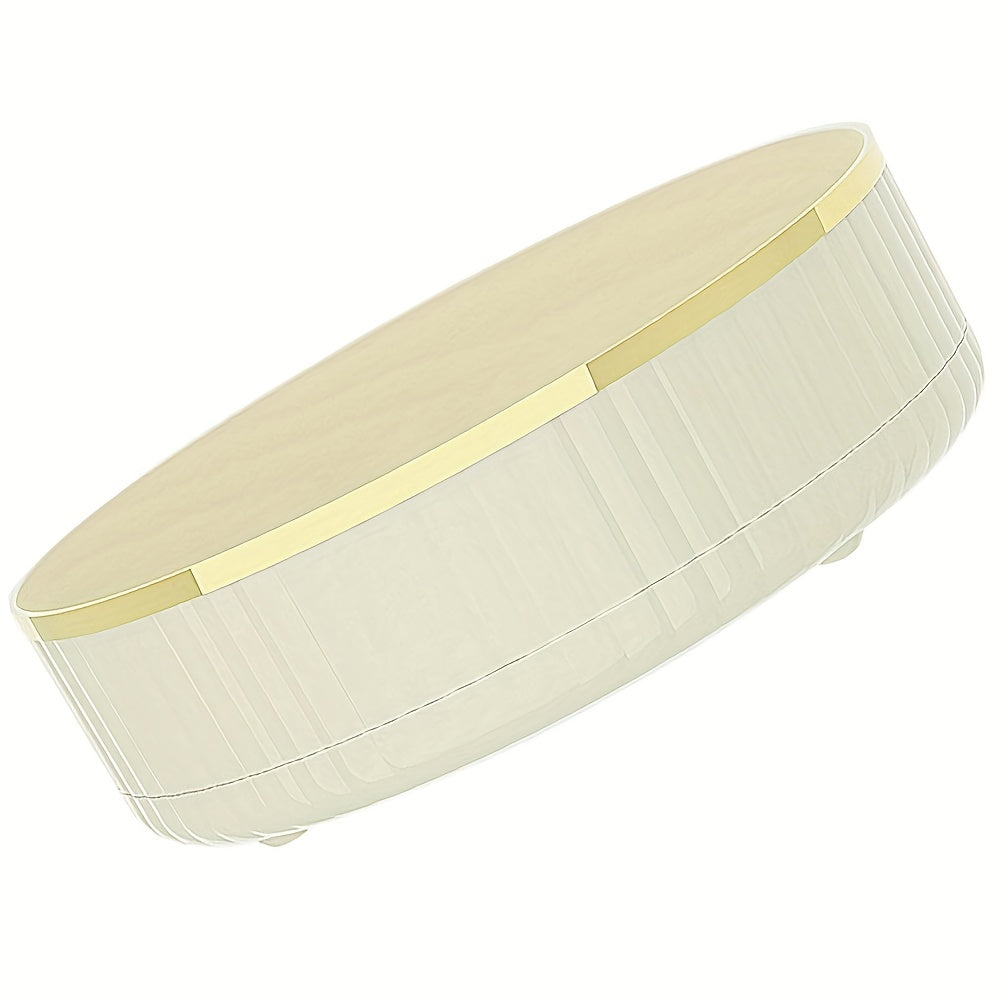 Modern Round Tray 360 Rotating Skincare Storage Rack Lazy Susan Turntable