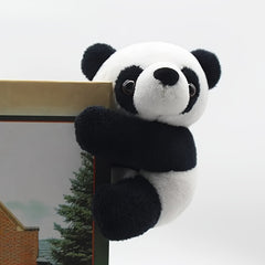 Cartoon Plush Toy Panda Clip Raccoon Hug Panda Plush Doll Travel Gift