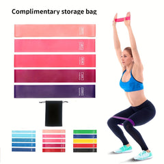 5pcs Portable Fitness Resistance Band for Thighs and Butt