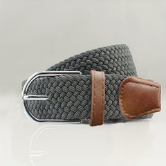 Men's/Women's Elastic Stretch Casual Head PU Belt