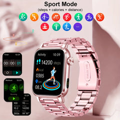 COIUSOR Smart Watch with LED Flashlight 4