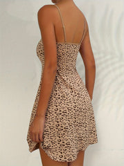 Leopard Print Cami Nightdress Women's Sleepwear
