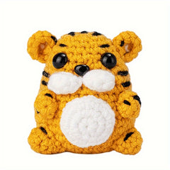 Crochet Material Package Set DIY Crochet Wool Animal English Instructions