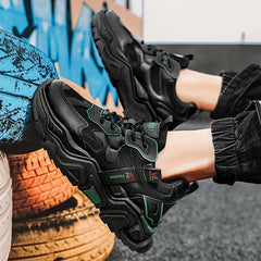 Men's Platform Shoes Soft Sole Street Style Chunky Shoes