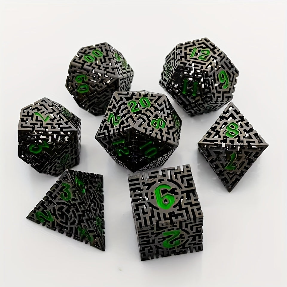 Hollow Metal Dice for Role playing Table Games