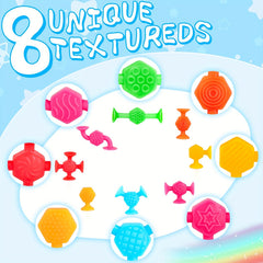 Textured Suction Toys Build Create Mold Bath Toys Hours Of Fun