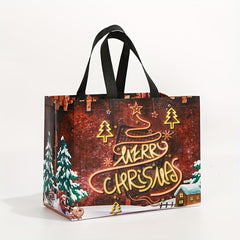 1pc Christmas Non-woven Candy Gift Bags for Parties