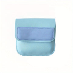 Mini Snap Button Coin Purse Storage Bag Portable Card Holder