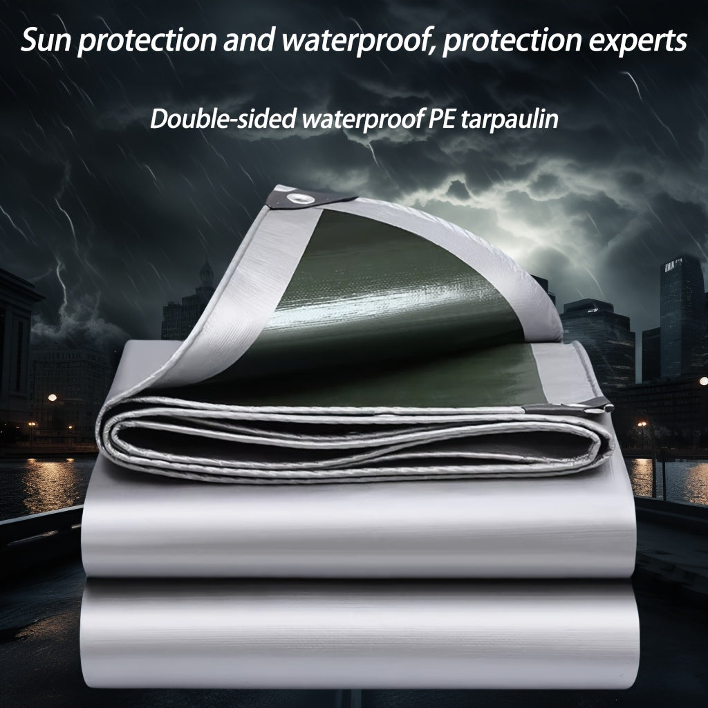 Waterproof Sunscreen Polyethylene Tarpaulin - Outdoor Camping Protection
