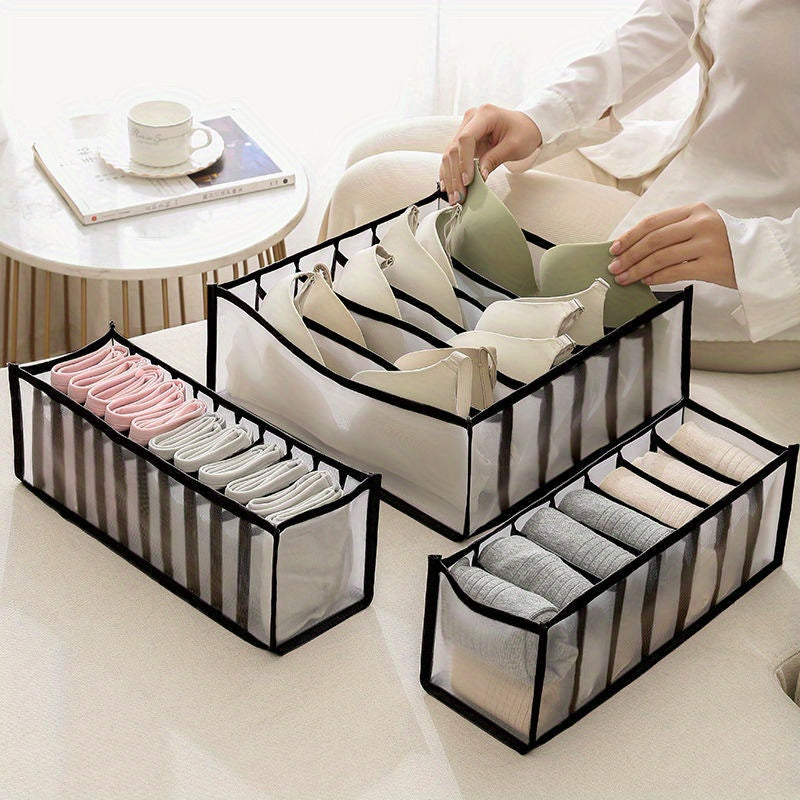 Underwear Storage Boxes Divider Drawer Organiser