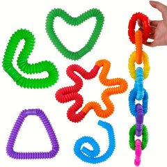 Colorful Telescopic Tube Toys for Kids 18 Festivals