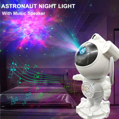 ROTOPATA Astronaut Galaxy Projector Night Light With Music Player