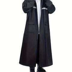 Men's Lightweight Waterproof Hooded Raincoat