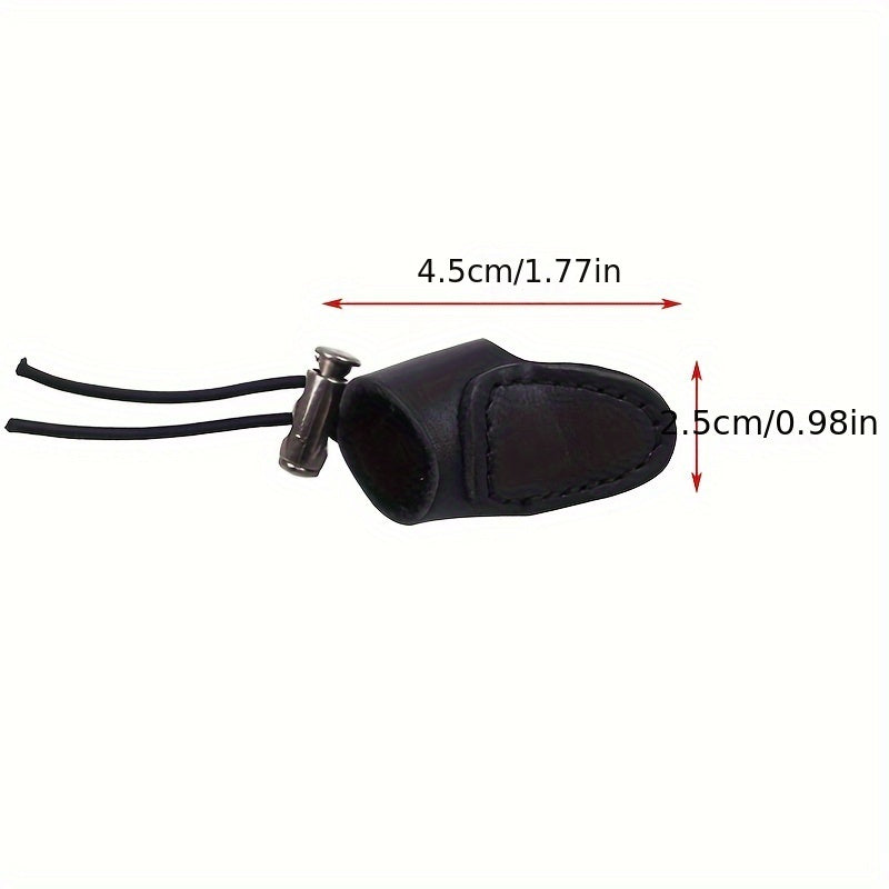 Leather Archery Thumb and Finger Protector