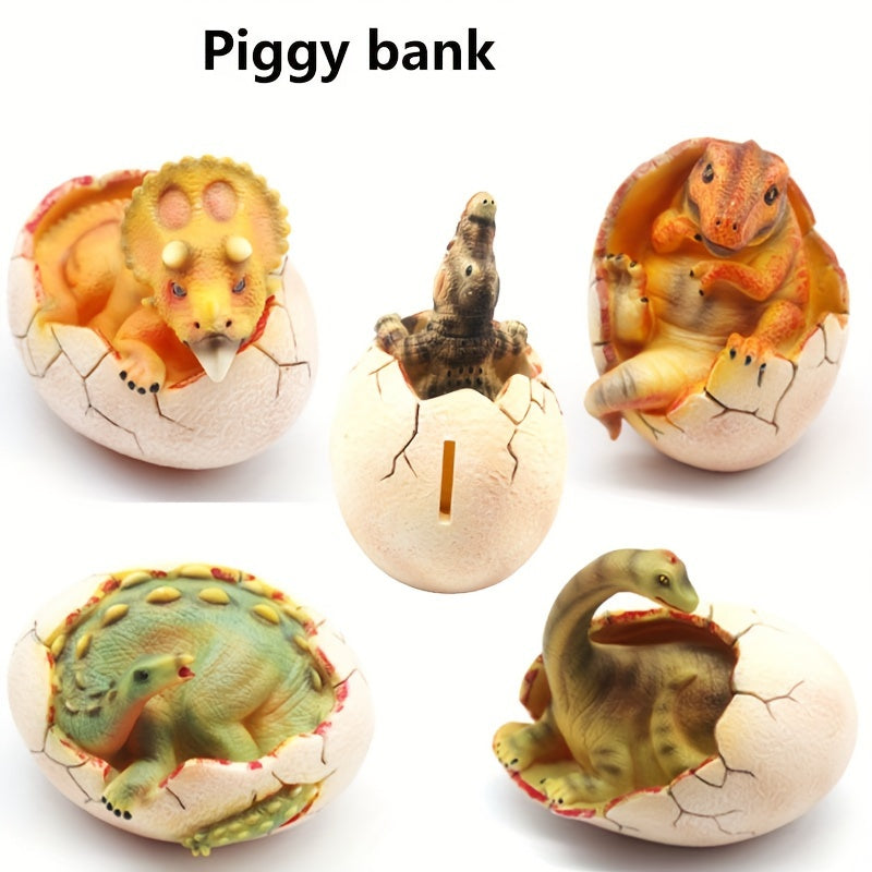 Dino Piggy Bank Brachiosaurus Stegosaurus Triceratops T-Rex Money Bank